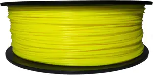 Filament for 3D, ABS, 1.75 mm, 1 kg, yellow