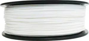 Filament for 3D, TPU, 1.75 mm, 1 kg, white