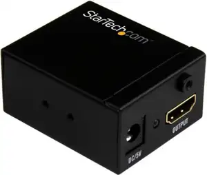 StarTech.com 115 ft/35 m HDMI Signal Booster - 1080p Signal Repeater - HDMI Inline Amplifier & Extender - 7.1 Audio Support (HDBOOST) - video/audio extender