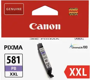 Canon CLI-581PB XXL - XXL size - photo blue - original - ink tank