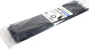 Vezica Nylon 300x3,4 mm, crna - 100 kom.