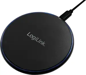 Bežični Qi punjač za mobitel, 10W, stolni, crni
