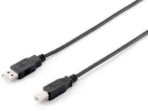 USB 2.0 kabel A->B M/M 1,8 m, crni