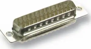 D-Sub konektor 25-pin. muški, za lemljenje