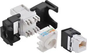 Modul Keystone RJ45 Cat.6a UTP, tool less, bijeli