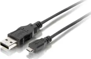 USB 2.0 kabel A->B Micro M/M 1,8m, crni