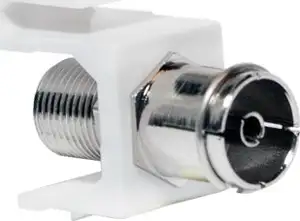 Modul Keystone Coax. F->IEC(RF) Ž/Ž, bijeli