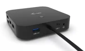 i-Tec USB-C Dual Display Docking Station with Power Delivery - docking station - DP