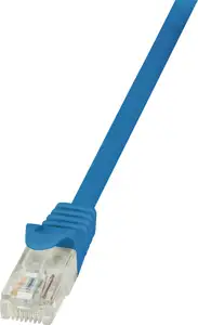 U/UTP prespojni kabel Cat.5e PVC CCA AWG26, plavi, 2,0m