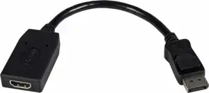DisplayPort to HDMI Adapter - 1920 x 1200 - DP to HDMI Converter - Plug and Play DisplayPort to HDMI Dongle (DP2HDMI) - video adapter - DisplayPort / HDMI - 24 cm