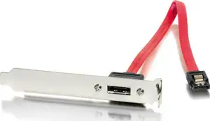 Mainboard Slot Adapter, eSATA 1 Port, kabel 0,3 m