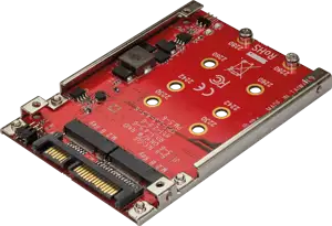 StarTech.com M.2 to SATA Adapter - Dual Slot - for 2.5in Drive Bay - RAID - M.2 SSD - M.2 Adapter - M.2 SSD Adapter (S322M225R) - storage controller (RAID) - M.2 Card - SATA 6Gb/s