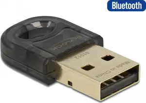 Bluetooth Stick USB2.0 V5.0 Class 2 DeLOCK Tiny Black