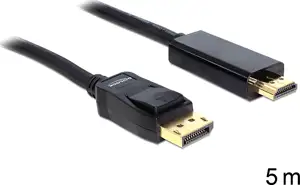 DeLOCK High Speed HDMI - video / audio cable - DisplayPort / HDMI - 2 m