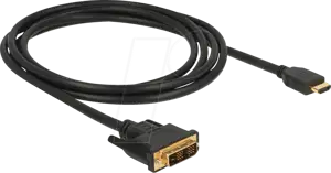 DeLOCK video cable - HDMI / DVI - 2 m
