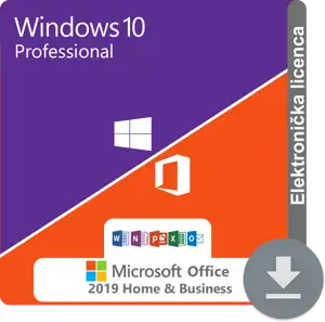 Windows 10 Professional + MS Office 2019 Home and Business ESD kombo
