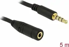Delock headset extension cable - 5 m