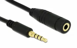Delock headset extension cable - 2 m