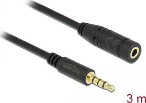 Delock headset extension cable - 3 m