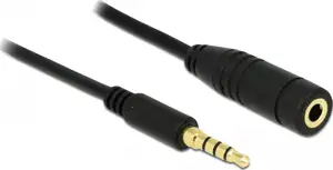 Delock headset extension cable - 1 m