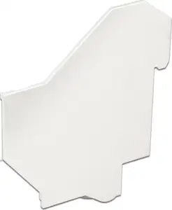 DeLOCK DIN rail keystone adapter cover