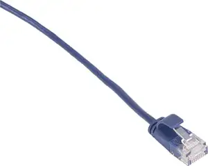 Masterlan comfort patch cable UTP, extra slim, Cat6, 3m, blue