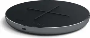Satechi Aluminum TYPE-C Fast Wireless Charger V2 - Space Gray