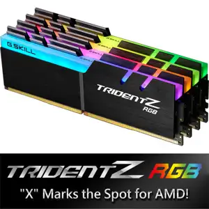 G.Skill TridentZ RGB Series - DDR4 - 32 GB: 4 x 8 GB - DIMM 288-pin, F4-3200C16Q-32GTZRX