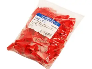 Pregibnica za RJ45, za kabel do 5,8 mm, crvena, pak. 100 kom.