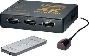 Transmedia 5-way HDMI Switch 4K@30Hz