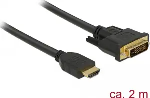 DeLOCK video cable - HDMI / DVI - 2 m