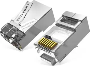 Vention Cat.6A FTP RJ45 Modular Plug 50 Pack