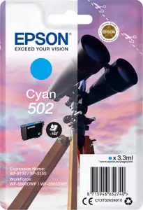 Tinta Epson T02V XP-5105 cyan 3,3