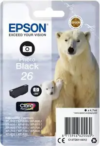 Tinta Epson T2611 XP-800 photo black 4,7ml