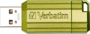 USB stick Verbatim 2.0 #49964 64GB pinstripe green