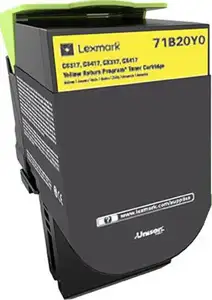 Toner Lexmark 71B20Y0 yellow 2.3k