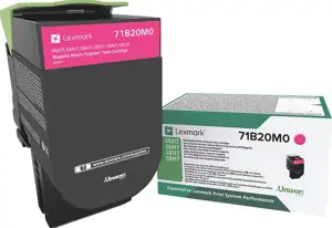 Toner Lexmark 71B20M0 magenta 2.3k