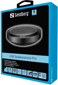 Sandberg USB Speakerphone Pro conference speaker with microphone