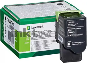 Toner Lexmark C2320K0 black 1k