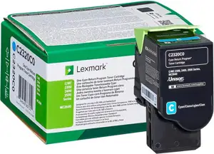 Toner Lexmark C2320C0 cyan 1k