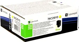 Toner Lexmark 74C2SY0 yellow 7k
