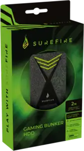 Externi hard disk SureFire #53682 Gaming Bunker HDD 2.5