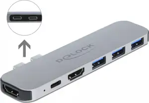 Delock - docking station - USB-C - HDMI