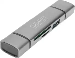 DIGITUS DA-70886 - card reader - USB 3.0/USB-C