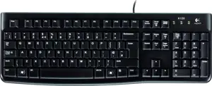 Tipkovnica Logitech K120, crna, OEM, USB