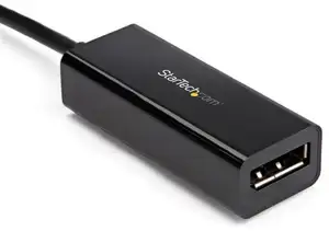 8K USB C to DisplayPort Adapter - USB Type C to DP 1.4 Alt Mode Video Converter - 8K/5K/4K HBR3 USB C to DisplayPort Monitor - external video adapter - black