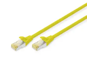 DIGITUS patch cable - 10 m - yellow
