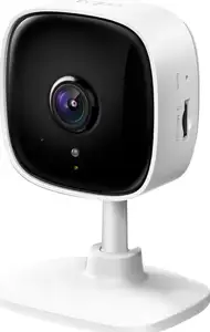 TP Link Tapo C110, ultra-high 3MP definition (2304x1296), 2.4 GHz indoor IP camera, 30m Night Vision, Motion Detection and Notification, 2-way Audio, up to 256GB on a microSD card, equal to 512 hours.