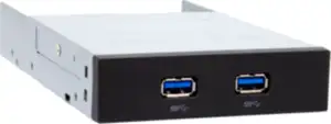 Front panel CHIEFTEC MUB-3002, 3.5'', 2x USB 3.0