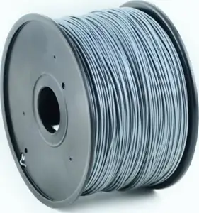 Gembird 3DP-PLA175-01-S PLA Silver 1.75 mm, 1 kg